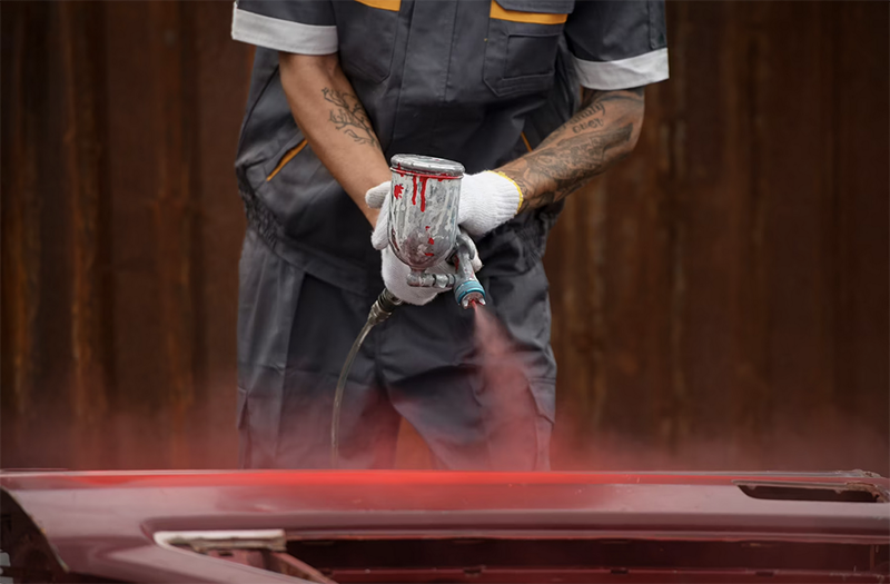 Is it OK to use wd40 on car paint? German Car Company